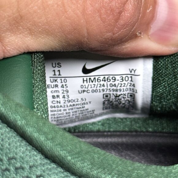 Size 11 - Nike Kobe VIII Protro TB Gorge Green/White HM6469-301